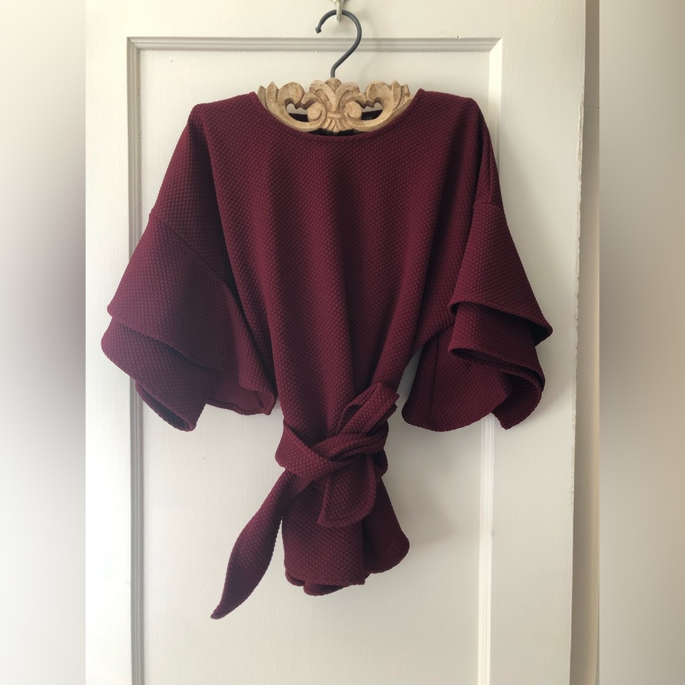 Tulip Sleeve Blouse - Anthropologie